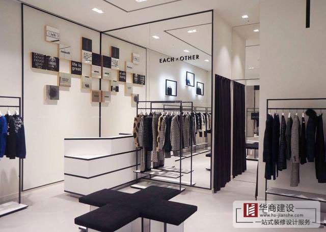 廣州服裝店裝修設(shè)計(jì)要有“顏色”，第一眼很重要